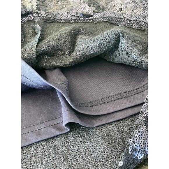 Lulus Delightful Ways Navy Blue Sequin Cocktail Dress Medium - Picture 11 of 11